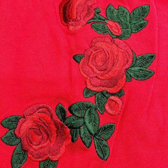 Damati Roses Pique Polo (L) - Picture 5 of 9